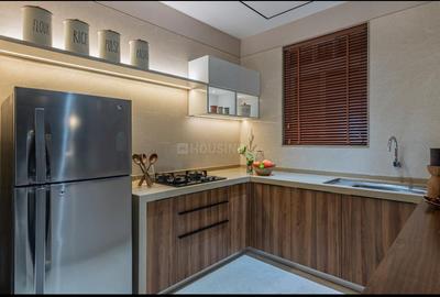 Kitchen Image of 600 Sq.ft 2 BHK Apartment / Flat for sale in Dosti Mezzo 22, Sion Mumbai for Rs. 23000000
