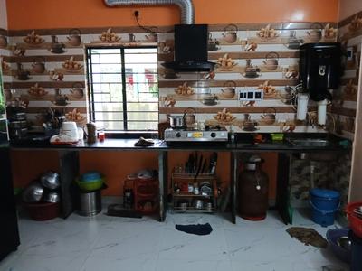 Kitchen Image of 800 Sq.ft 2 BHK Apartment / Flat for sale in Paschim Putiary Kolkata for Rs. 2200000