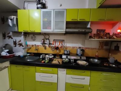Kitchen Image of 600 Sq.ft 1 BHK Apartment / Flat for rent in Sanpada Navi Mumbai for Rs. 40000