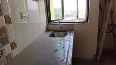 Kitchen Image of 630 Sq.ft 1 BHK Apartment / Flat for sale in Green Avenue 1B, Shilphata Thane for Rs. 4200000