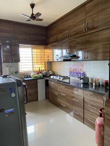 Kitchen Image of 1700 Sq.ft 3 BHK Apartment / Flat for sale in Shaligram Rudraksh Park Phase II, Bawadiya Kalan Bhopal for Rs. 8500000