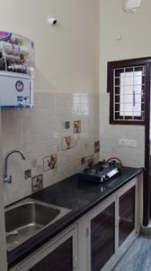Kitchen Image of 700 Sq.ft 1 BHK Apartment / Flat for rent in Manikonda Hyderabad for Rs. 28000