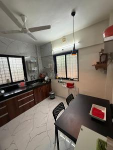 Kitchen Image of 650 Sq.ft 1 BHK Apartment / Flat for rent in Karve Nagar Pune for Rs. 30000
