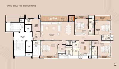 Image of 3397 Sq.ft 4.5 BHK Apartment / Flat for sale in Sadguru Nagar, Nashik for Rs. 30233300