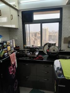 Kitchen Image of 600 Sq.ft 1 BHK Apartment / Flat for sale in Unique Poonam Sky City Phase II, Virar West Virar for Rs. 4499999