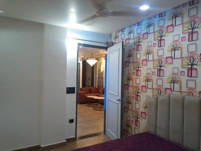 Bedroom Image of 900 Sq.ft 3 BHK Builder Floor for rent in Saluja Luxury Floors, Dwarka Mor New Delhi for Rs. 24000