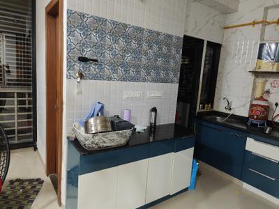 Kitchen Image of 1206 Sq.ft 2 BHK Apartment / Flat for sale in Devyug Shanti Pujya Homes, Chandlodia Ahmedabad for Rs. 6300000
