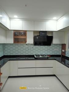 Kitchen Image of 2150 Sq.ft 3 BHK Apartment / Flat for rent in Bricks Skywoods, Nallagandla Hyderabad for Rs. 60000