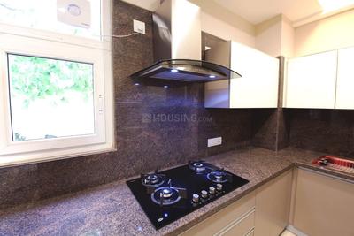 Kitchen Image of 1900 Sq.ft 3 BHK Builder Floor for sale in Shivalik New Delhi for Rs. 47500000