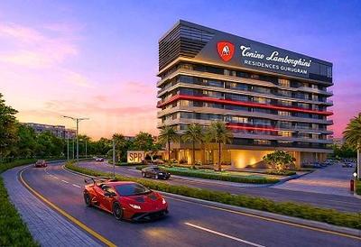 Building Image of 2099 Sq.ft 3 BHK Apartment / Flat for sale in Tonino Lamborghini Residences, Sector 71 Gurgaon for Rs. 45000000
