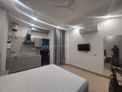 Bedroom Image of 649 Sq.ft 1 RK Builder Floor for rent in Sector 31 Gurgaon for Rs. 23500