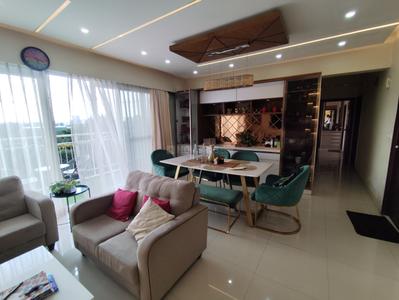 Hall Image of 1680 Sq.ft 3 BHK Apartment / Flat for sale in SJR Blue Waters, Parappana Agrahara Bengaluru for Rs. 25000000
