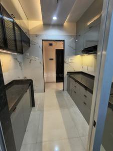 Kitchen Image of 665 Sq.ft 1 BHK Apartment / Flat for sale in Ashapura Galaxy, Ambivli Thane for Rs. 3021000