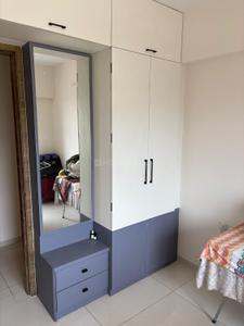 Bedroom Image of 1300 Sq.ft 3 BHK Apartment / Flat for rent in Shivalik Green View, Shantigram Ahmedabad for Rs. 80000