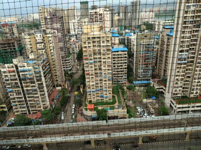 Bedroom One Image of 1710 Sq.ft 3 BHK Apartment / Flat for sale in Paradise Sai Miracle, Kharghar Navi Mumbai for Rs. 25500000