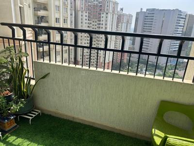 Balcony Image of 1350 Sq.ft 3 BHK Apartment / Flat for sale in Assetz East Point, Bellandur Bengaluru for Rs. 23600000