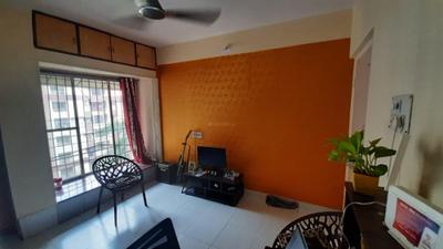Hall Image of 535 Sq.ft 1 BHK Apartment / Flat for sale in Parijat Gardens, Kasarvadavali Thane for Rs. 4650000
