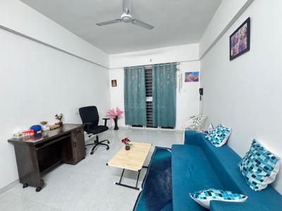 Hall Image of 675 Sq.ft 1 BHK Apartment / Flat for rent in Infinity Planet C and D Wing, Moshi Pune for Rs. 15000