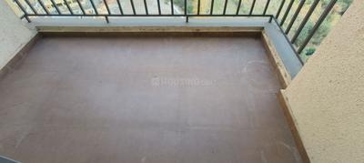 Balcony Image of 1150 Sq.ft 2 BHK Apartment / Flat for rent in Creek Edge, Thakurli Thane for Rs. 25000