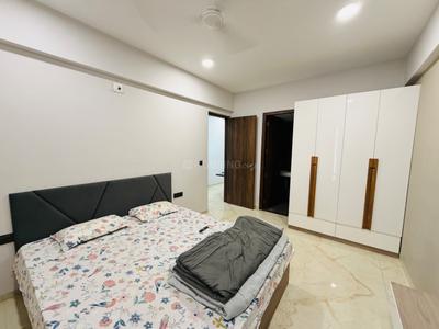 Bedroom Image of 1600 Sq.ft 3 BHK Apartment / Flat for rent in Radhe Infinity, Kudasan Gandhinagar for Rs. 46000
