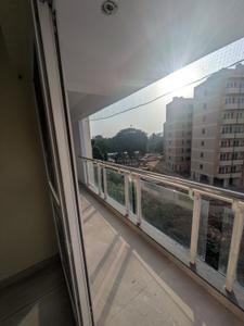 Balcony Image of 1800 Sq.ft 3 BHK Apartment / Flat for rent in Keshar Apartments, Kampoo Gwalior for Rs. 35500