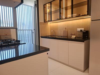 Kitchen Image of 1050 Sq.ft 2 BHK Apartment / Flat for sale in Aarav Omkar Regency, Nerul Navi Mumbai for Rs. 17000000