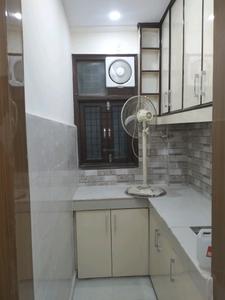 Kitchen Image of 400 Sq.ft 1 BHK Builder Floor for sale in Laxmi Nagar New Delhi for Rs. 2900000