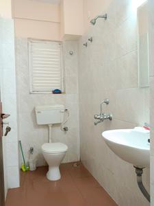 Common Bathroom Image of 1100 Sq.ft 3 BHK Apartment / Flat for rent in Eden City Maheshtala, Maheshtala Kolkata for Rs. 22000