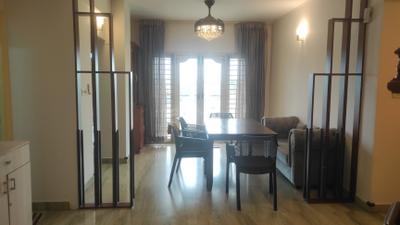 Living Room Image of 2200 Sq.ft 3 BHK Apartment / Flat for rent in Hoysala Landmark, Sanjaynagar Bengaluru for Rs. 65000
