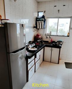 Kitchen Image of 927 Sq.ft 2 BHK Apartment / Flat for sale in Karan Park Rajkot for Rs. 6300000