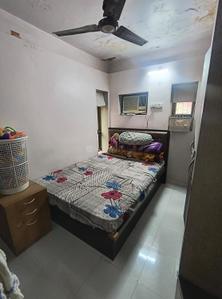 Bedroom Image of 550 Sq.ft 2 BHK Apartment / Flat for rent in Vashi Navi Mumbai for Rs. 43000