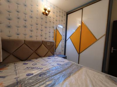 Bedroom Image of 780 Sq.ft 2 BHK Apartment / Flat for rent in Bren Northern Lights, Kogilu Bengaluru for Rs. 28000