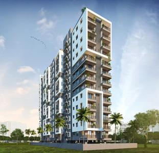 Image of 850 Sq.ft 2 BHK Apartment / Flat for sale in Amarnath Amora Tower, Charholi Budruk, Pune for Rs. 4800000