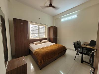 Bedroom Image of 300 Sq.ft 1 RK Apartment / Flat for rent in Vijay Nagar Indore for Rs. 9999