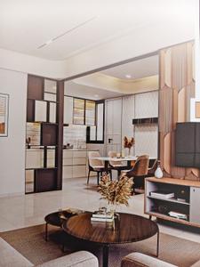Hall Image of 970 Sq.ft 2.5 BHK Apartment / Flat for sale in Paarijat Pransh, Sargasan Gandhinagar for Rs. 6700000