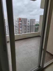 Balcony Image of 1008 Sq.ft 2 BHK Apartment / Flat for sale in Ajmera Lakeside Paradise, Yelahanka Bengaluru for Rs. 12000000