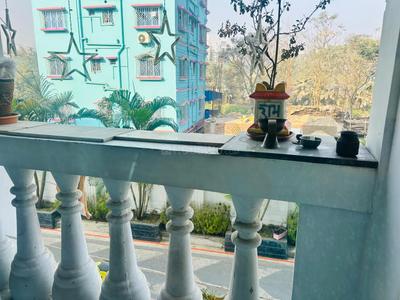 Balcony Image of 900 Sq.ft 2 BHK Apartment / Flat for rent in New Town Kolkata for Rs. 27000