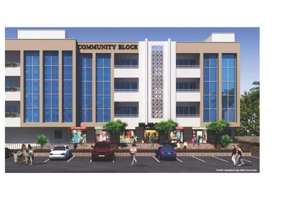Image of 885 Sq.ft 1 BHK Apartment / Flat for sale in Vinayakkripa Vinayak Central Park At Shervani Legacy Phase 2, Dhoomanganj, Allahabad for Rs. 4200000