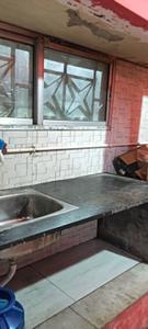 Kitchen Image of 300 Sq.ft 1 RK Apartment / Flat for rent in Airport Gate no. 1 Kolkata for Rs. 8000