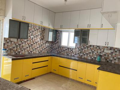 Kitchen Image of 1341 Sq.ft 2 BHK Apartment / Flat for rent in Trishala Saffron Elite, Nallagandla Hyderabad for Rs. 38000