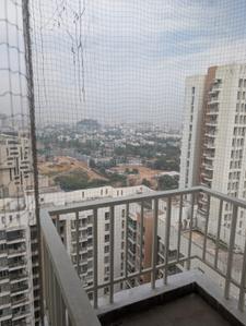 Balcony Image of 1650 Sq.ft 2.5 BHK Apartment / Flat for rent in Pioneer Park, Sector 61 Gurgaon for Rs. 57000