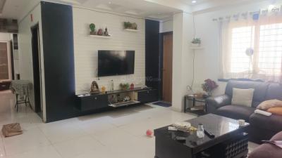 Living Room Image of 1800 Sq.ft 3 BHK Apartment / Flat for rent in Pranava Pranavas BSR Gitaaar, Panathur Bengaluru for Rs. 69000