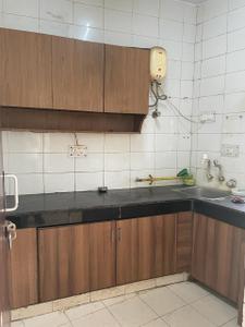 Kitchen Image of 600 Sq.ft 1 BHK Apartment / Flat for rent in Kaveri Apartments, Vasant Kunj New Delhi for Rs. 30000