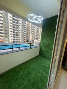 Balcony Image of 1500 Sq.ft 3 BHK Apartment / Flat for rent in Sattva Anugraha, Vijayanagar Bengaluru for Rs. 55000