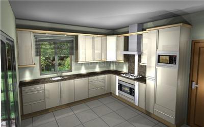 Kitchen Image of 1000 Sq.ft 2 BHK Apartment / Flat for sale in Sharada Paritosh, Balewadi Pune for Rs. 10500000
