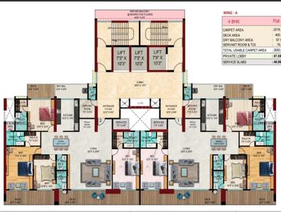 Image of 5000 Sq.ft 4 BHK Apartment / Flat for sale in Metro Aykon, Vashi, Navi Mumbai for Rs. 90000000