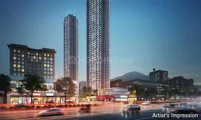 Image of 1090 Sq.ft 2 BHK Apartment / Flat for sale in Dynamix Parkwoods, Thane West, Thane for Rs. 11600000