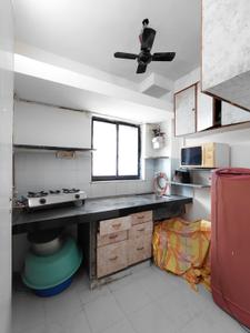 Kitchen Image of 650 Sq.ft 1 BHK Apartment / Flat for sale in Excel Park, Airoli Navi Mumbai for Rs. 11500000