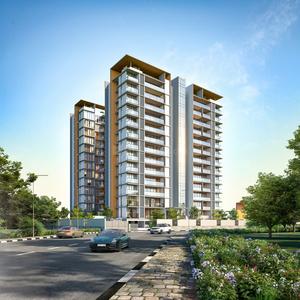 Image of 2167 Sq.ft 3 BHK Apartment / Flat for sale in Radiance Platinum, Koramangala, Bengaluru for Rs. 39548000