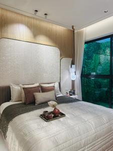Bedroom Image of 1740 Sq.ft 3 BHK Apartment / Flat for sale in Purva Panorama, Thane West Thane for Rs. 30100000